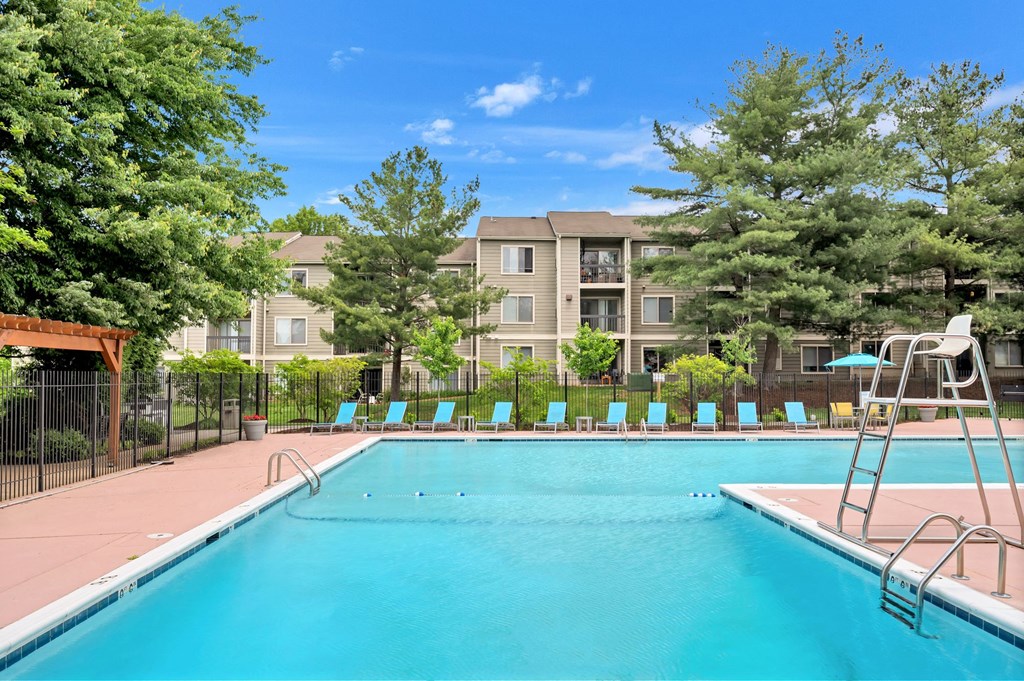 The pool at Waterside at Reston.