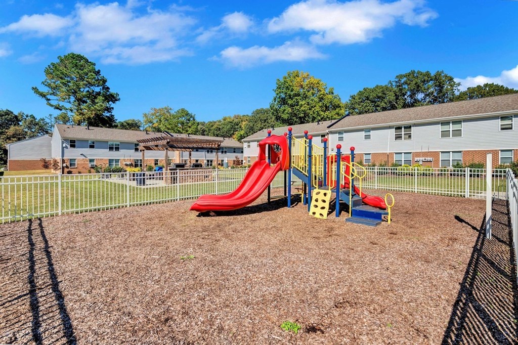 our apartments showcase a playground