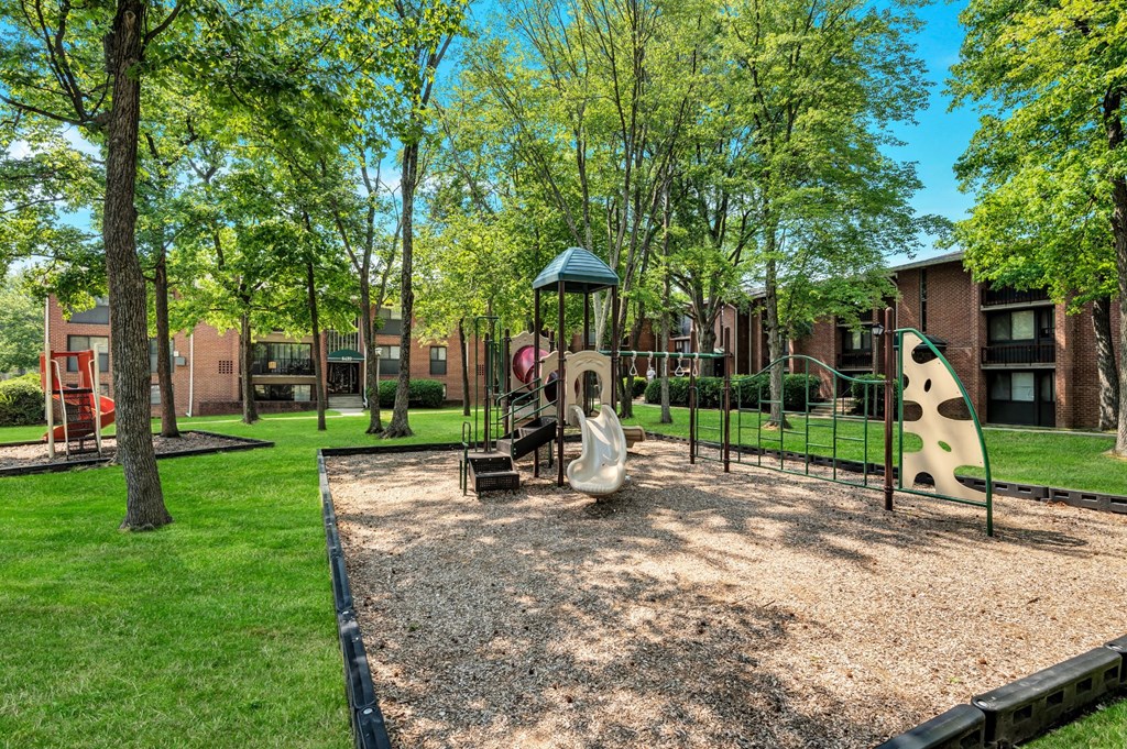 our apartments have a playground for your kids to play