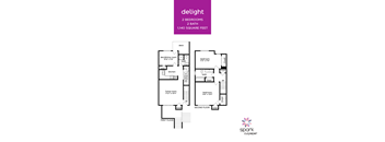 Delight 2 Bedroom 2 Bath