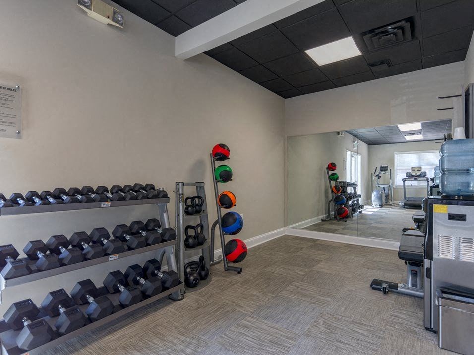 Fully Stocked Fitness Room