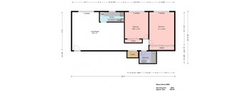 2BR 1BA  - 500 Wayne Street