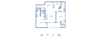 1006-Square-Foot-Two-Bedroom-Two-Bathroom-Income-Restricted-Floorplan-Available-For-Rent-Haven-Largo