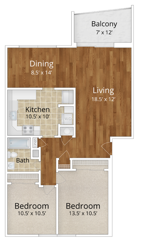 501 Prospect Blvd 1-2 Beds Apartment, Condo for Rent - Photo Gallery 26