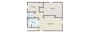 2 Bedroom 1 Bath Luxury