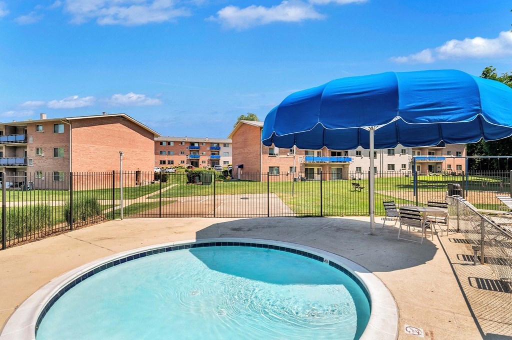 our apartments in a city have a swimming pool