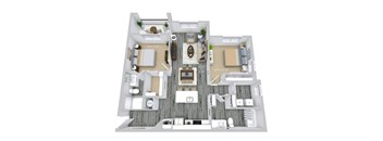 2 Bedroom, 2 bath at Overlook at Riverside