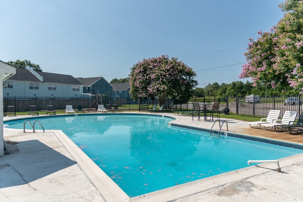 our apartments have a resort style swimming pool