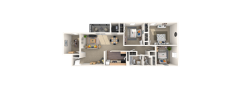 Quartz With Den 3 Bedroom 2 Bath