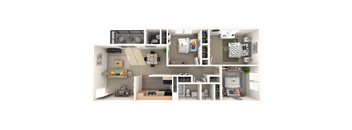 Quartz 3 Bedroom 2 Bath