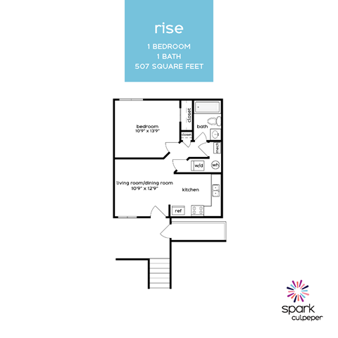 Rise 1 Bedroom 1 Bath