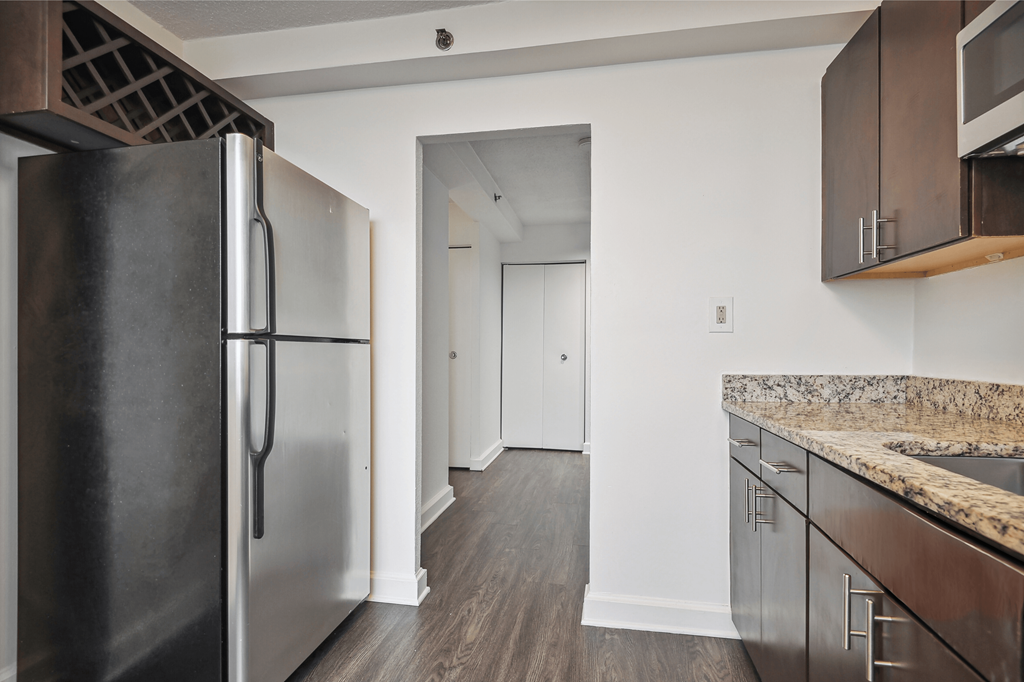 Fully equipped kitchen at Broadstone Van Dorn