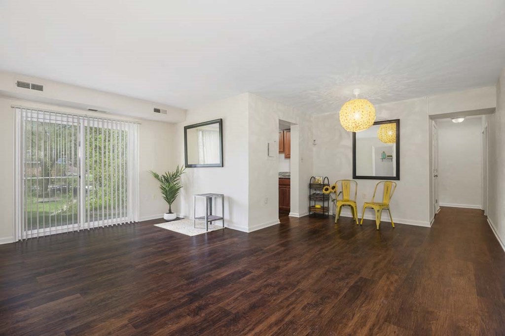 the living room is clean and ready for us to use