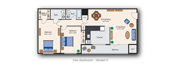 Wash Square 2 BR 858