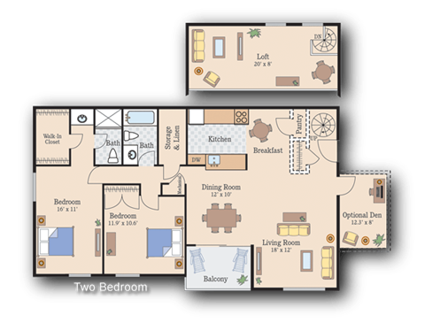 Winterthur 2BR