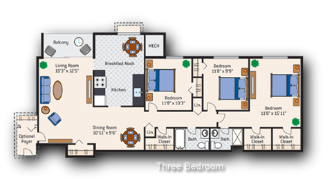 3 Bedroom 2 Bath