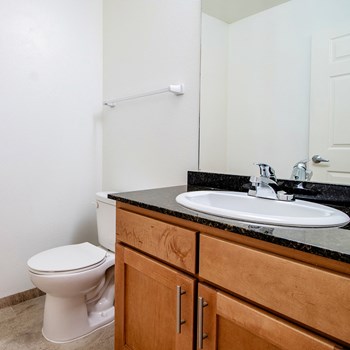 Apartment Bathroom Apartment Bathroom_Cedars at Carver Park Galveston, TX - Photo Gallery 4