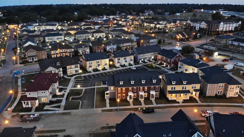 Aerial view-Foote Park at South Memphis, TN