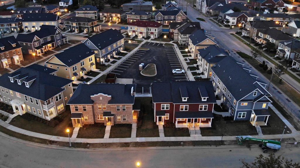 Aerial view-Foote Park at South Memphis, TN