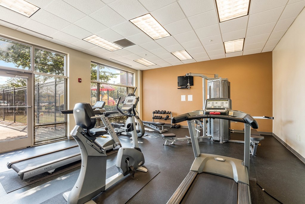 the gym at our apartments has cardio equipment