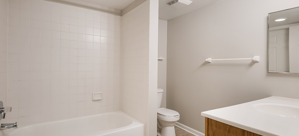 a bathroom with a sink and a toilet and a shower