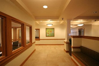 Community hallway-Senior Living at Cambridge Heights Apartments, St. Louis, MO - Photo Gallery 11