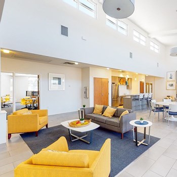 Clubhouse Lobby/Lounge Area Clubhouse lobby and lounge area-Marrero Commons, New Orleans, LA