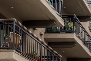 Courtyard-Casa Salazar Apartments, Los Angeles CA