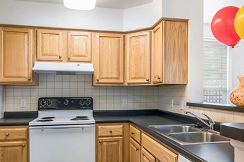 Apartment kitchen apartment kitchen, Bedford Hill Apartments, Pittsburgh, PA - Photo Gallery 2