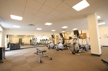 Fitness center Exercise machines-Harmony Oaks Apartments New Orleans LA - Photo Gallery 2