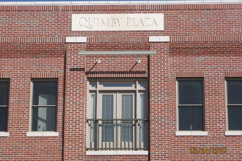 Exterior building sign-Quimby Plaza Apartments Memphis, TN - Photo Gallery 1