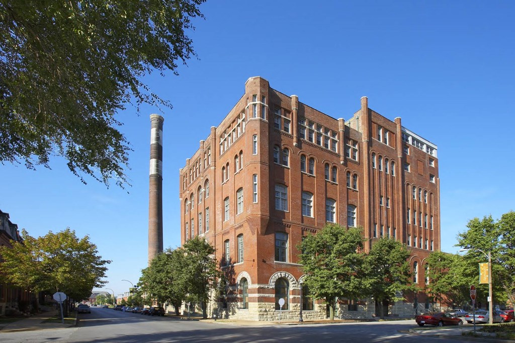 Street view of The Brewery Apartments