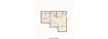 One Bedroom Garden/Flat