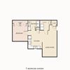 1 Bedroom 1 Bathroom Apartment 2D Floorplan 1 Bedroom 1 Bathroom Apartment 2D Floorplan-Villas on the Strand, Galveston, TX 77550