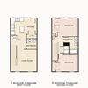 2 Bedroom 2 Bathroom Townhome 2D Floorplan-Villas on the Strand, Galveston, TX 77550 2 Bedroom 2 Bathroom Townhome 2D Floorplan-Villas on the Strand, Galveston, TX 77550