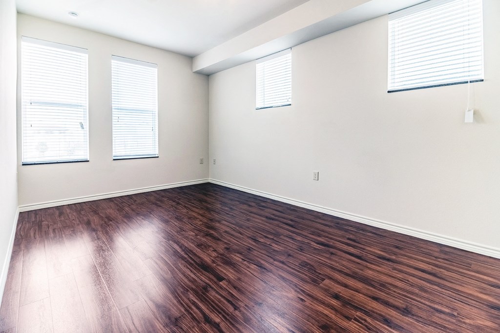 a view of a ceiling with different colors and lines