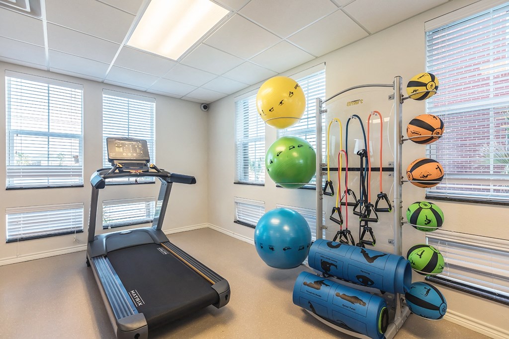 the preserve at ballantyne commons fitness room