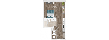 S3A Floor Plan at Sinclaire on Seminary, Virginia