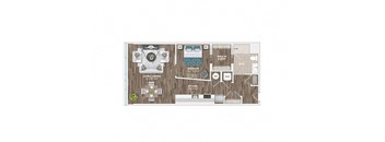 A5A Floor Plan at Sinclaire on Seminary, Alexandria, VA