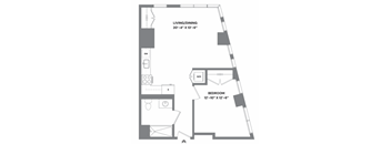 Corner 1 bedroom