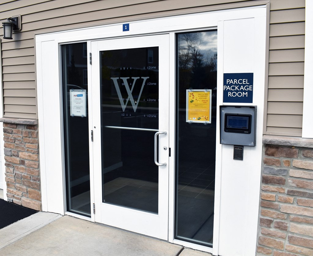 Parcel Package Room Entrance
