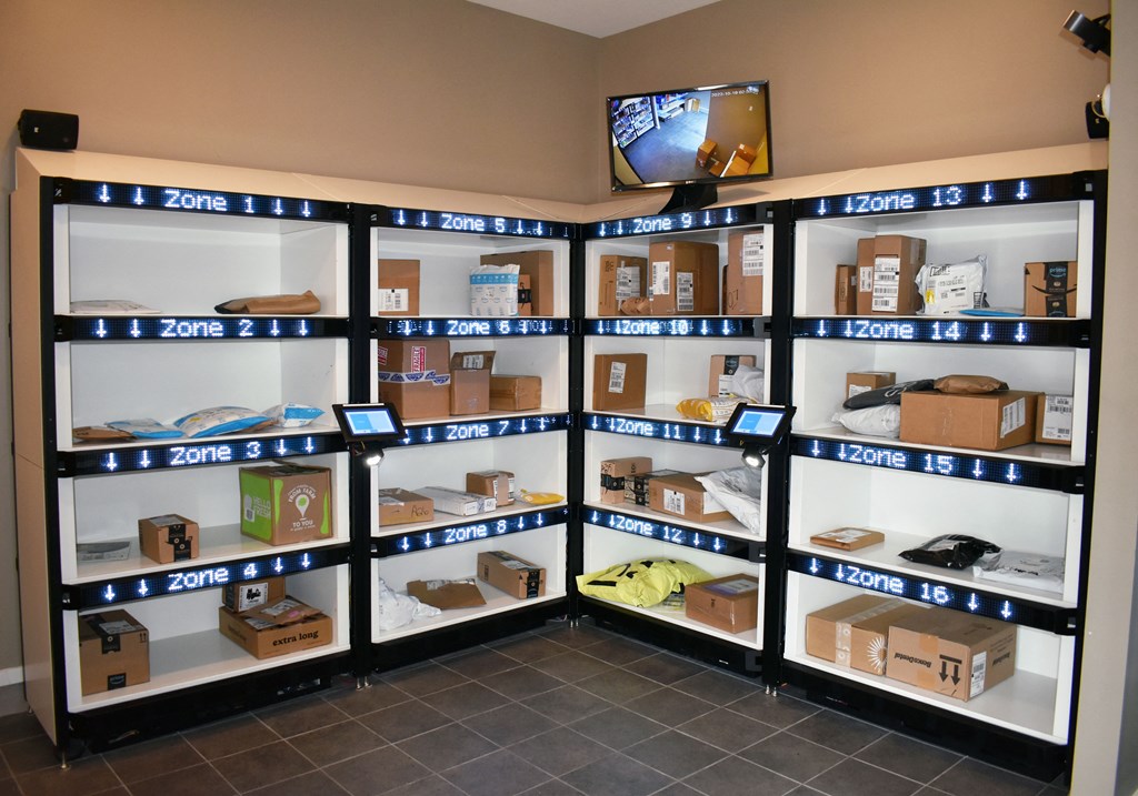 Parcel Package Room Interior