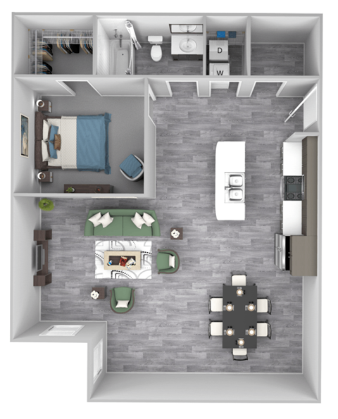 101 W Oxford St. Studio-2 Beds Apartment for Rent - Photo Gallery 21