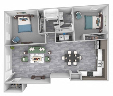 101 W Oxford St. Studio-2 Beds Apartment for Rent - Photo Gallery 23