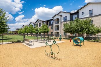 the preserve at ballantyne commons park with playground and playground equipment