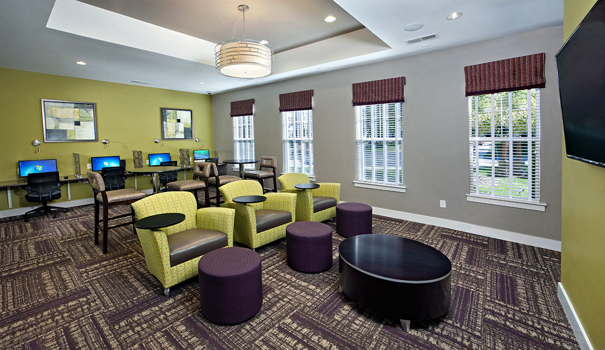 Two 24-Hour Business Center with Computers and Wireless Printing