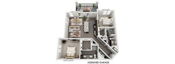 a 2400 sq ft house plan with 3 bedrooms and 2 baths