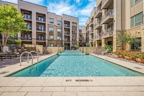 our apartments offer a swimming pool