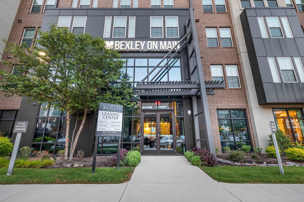 leasing office entrance