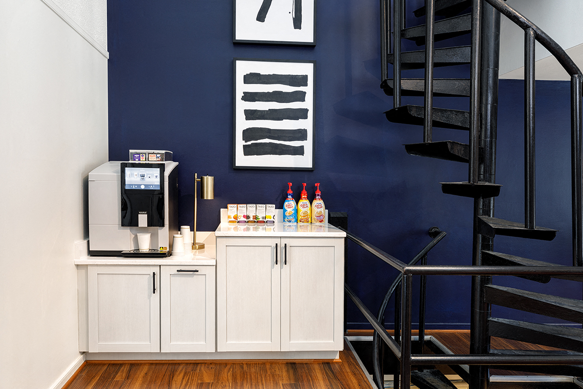 24-Hour Clubhouse with Coffee Bar and Wi-Fi